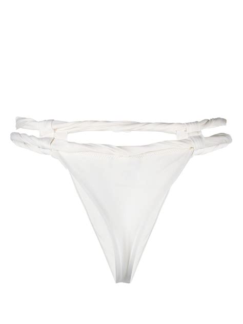 Jacquemus Neutral Le Bas De Maillot Sofio Bikini Bottoms Browns