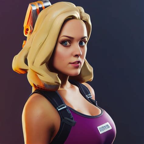 Mia Malkova Lana Rhoades As A Fortnite Character Midjourney