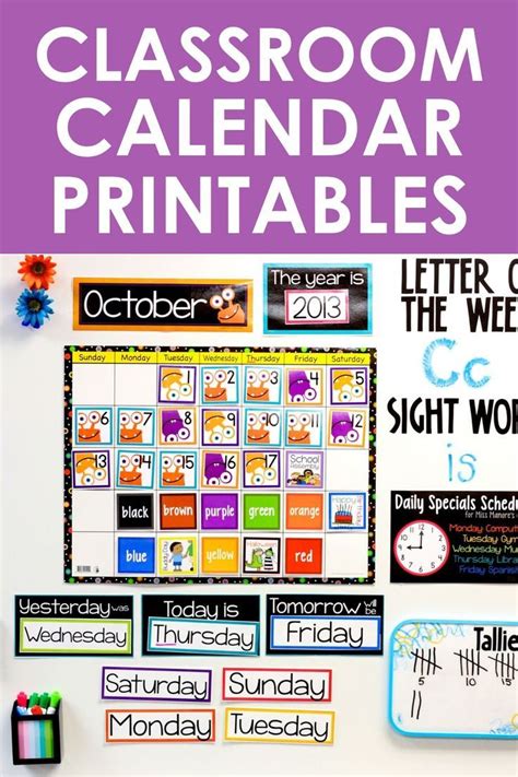 Teaching with My Classroom Calendar | Classroom calendar, Classroom ...