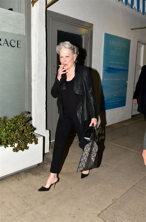 Bette Midler at Giorgio Baldi in Santa Monica 04/21/2023 • CelebMafia