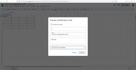 Comment Convertir Un Document Google Sheet En Pdf