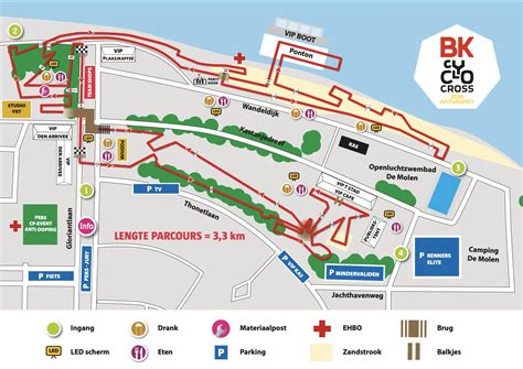 Belgian cyclocross nationals includes a wild, floating dock section