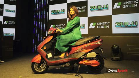 Kinetic Zulu Electric Scooter Launched In India DriveSpark News