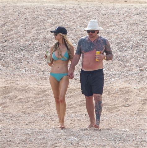 CHRISTINA HALL In Bikini At A Beach In Los Cabos HawtCelebs