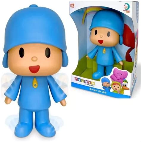 Bonecos Grande Turma Do Pocoyo De Vinil Cm Cardoso Toys Frete Gr Tis