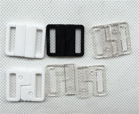 Mm Plastic Bra Strap Clip Snap Clasp Hook Sewing Lingerie Buckles Buttons Craft