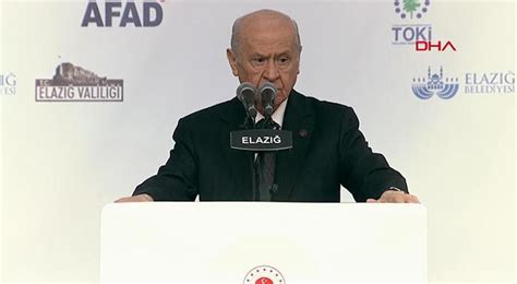 Mhp Lideri Devlet Bah Eli Deprem B Lgesindeki Ilimizi Aya A