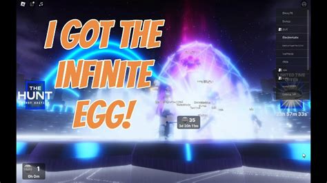 THE INFINITE EGG On THE HUNT EVENT TODAY Thanks ROBLOX Do You Have