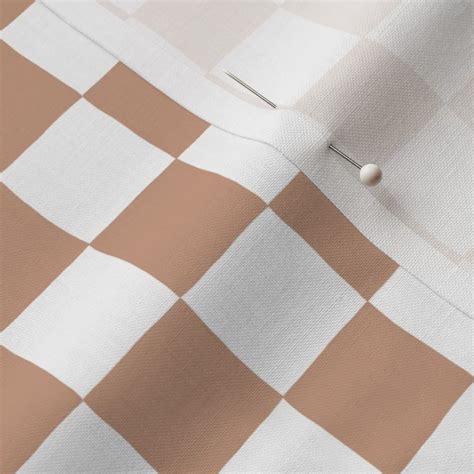 Hand Drawn Check Checkerboard In Fabric Spoonflower