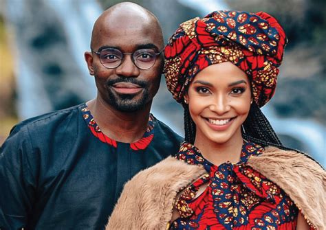 Dr Musa Mthombeni And Liesl Laurie Mthombeni Celebrate Their Third