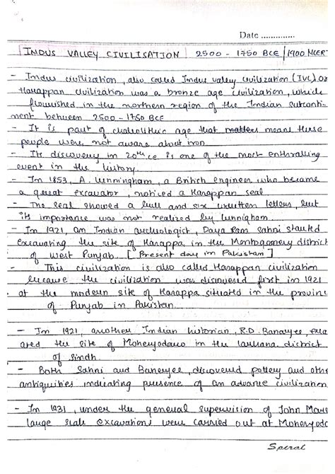 IVC and it's town planning - History of India earliest times up to c