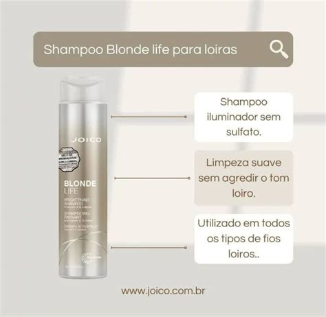 Joico Blonde Life Shampoo Ml Joico