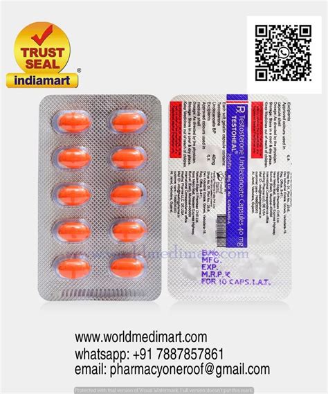 Testoheal Soft Gelatin Capsule At Rs 450 Box Nagpur ID 2855249580333