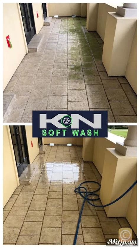 Concrete Cleaning - K&N Soft Wash