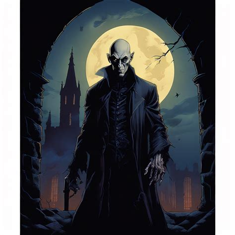 Illustration of Count Orlok by Luděk Havran - Playground