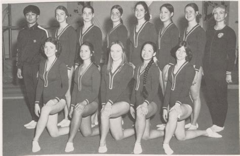 Women S Gymnastics Team Photo 1976 Yale University Library Online