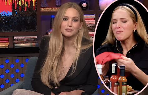 Jennifer Lawrence Violently Threw Up After Her Hot Ones Episode Perez Hilton
