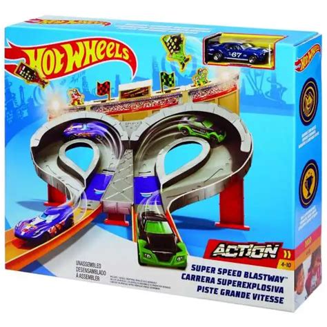Hot Wheels City Color Shifters Sharkport Showdown Exclusive Track Set Mattel Toys Toywiz