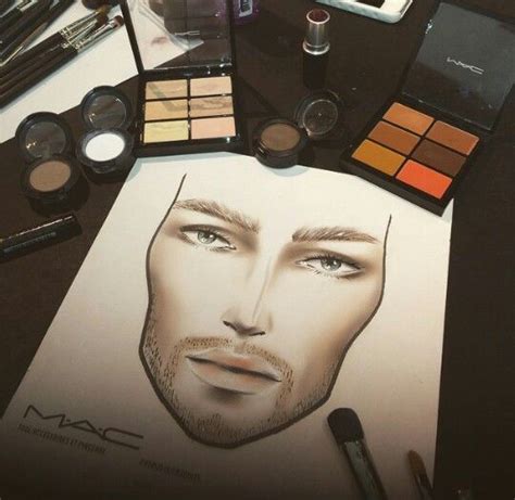 Facecharts Makeup Face Charts Face Chart Makeup Artist Kit