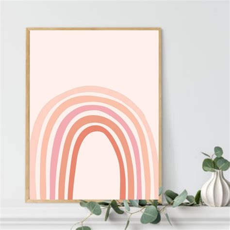 Boho Regenbogen Print Boho Print Boho Regenbogen Etsy