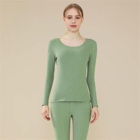 Ensemble de lingerie Sous vêtements thermiques pour homme et femme ensemble haut et bas en