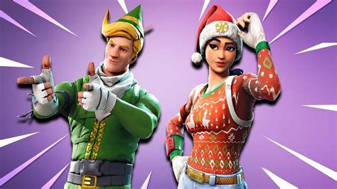 Fortnite Christmas Skins Wallpapers - Wallpaper Cave