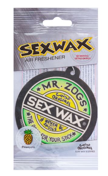 Sex Wax Air Freshener Pineapple Skin Ski Surf Ballarat