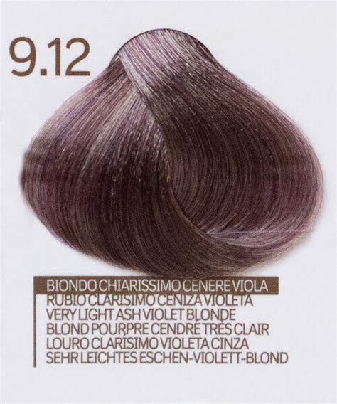 9.12 VERY LIGHT ASH LIGHT VIOLET BLONDE БОЯ ЗА КОСА DESIGN LOOK 100 ML