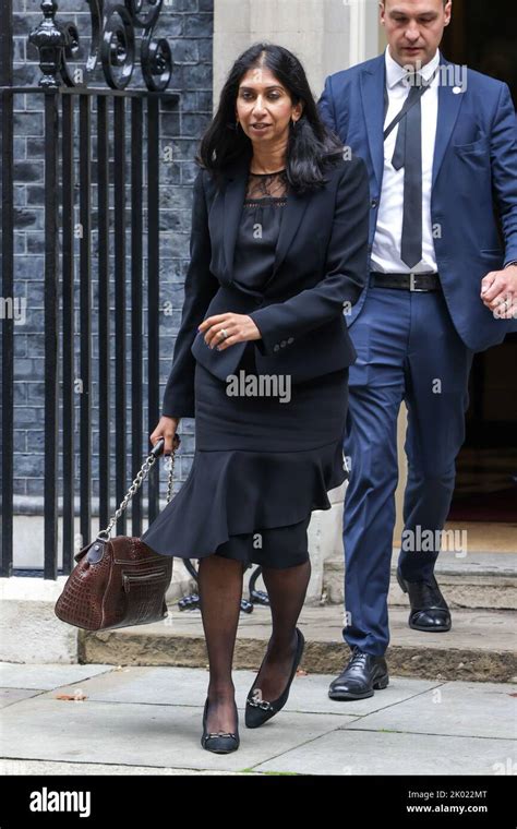 London, UK. 09th Sep, 2022. Suella Braverman, the new Home Secretary ...