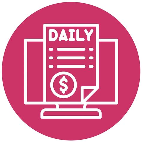 Premium Vector Vector Design Daily Sales Icon Style