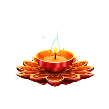 Ilustraci N Vectorial De Feliz Diwali Con Pancarta Diya Png D A De La