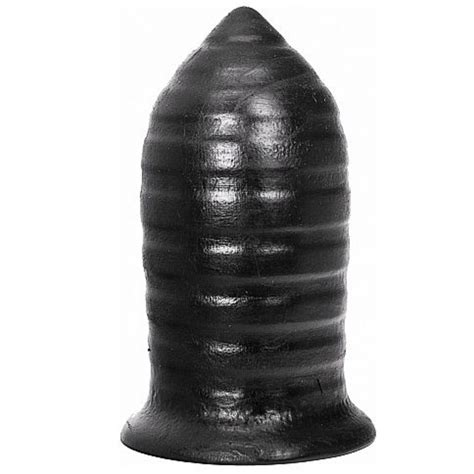 All Black Anal Plug 16cm Silicone Plug
