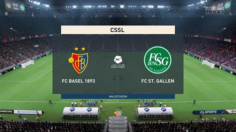 Fifa Fc Basel Vs Fc St Gallen Cssl Gameplay Youtube