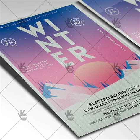 Download Winter Flyer - PSD Template | PSDmarket