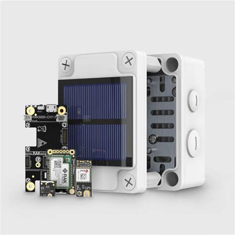 Lorawan Gnss Gps Tracker Development Kit With Solar Panel