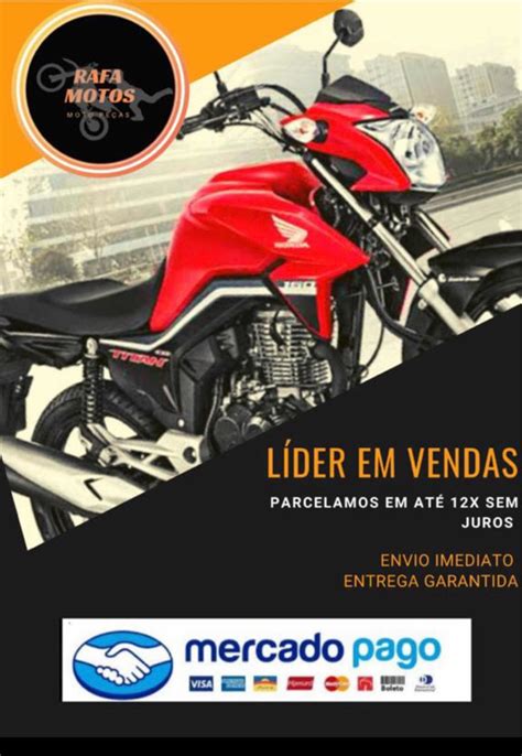 Bacalhau Honda Cg Fan Titan Start O Par Preto Parcelamento Sem Juros