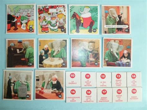 Babar Le Loto De Babar Jeu Educatif Gay Play Complet