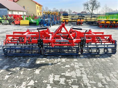 Agregat Uprawowy Sk Adany Hydraulicznie Euro Masz Agrostal Wola