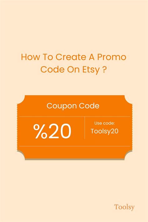 How To Create A Promo Code On Etsy Coding Promo Codes Etsy Coupon Code