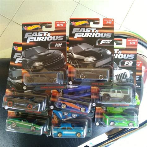 Hot Wheels Fast Furious Set Shopee Malaysia