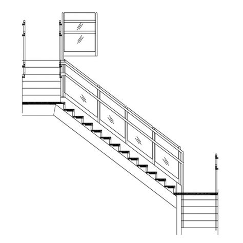 How To Draw Staircase Elevation In Autocad Printable Online