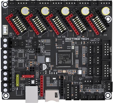 BIGTREETECH SKR 3 EZ Motherboard Silent Motherboard 48V High Speed