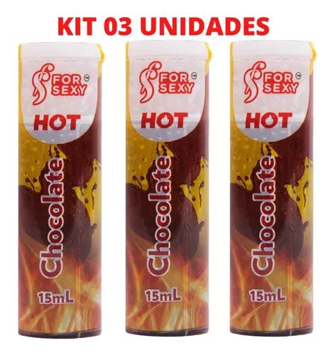 Kit G Is Hot Comest Vel De Chocolate Ml Forsexy Mercadolivre