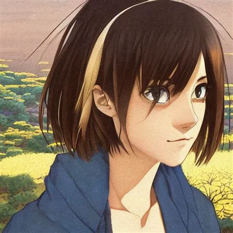 Anime Emma Watson By By Hasui Kawase By Richard Schmid Stable