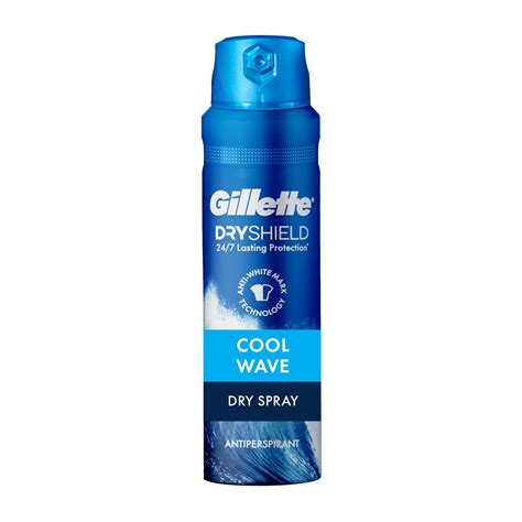 Gillette Dry Spray Antiperspirant And Deodorant For Men Cool Wave 4 3