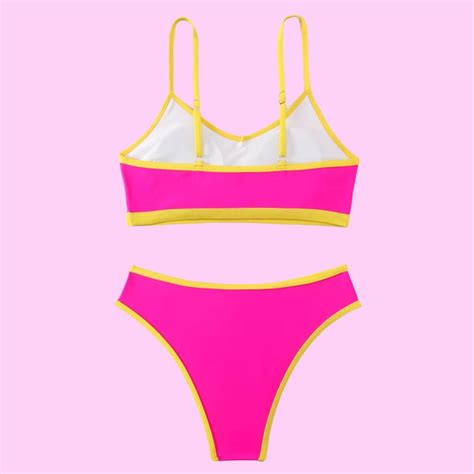 Hipster Sport Bikini Pink Sugar Fashion
