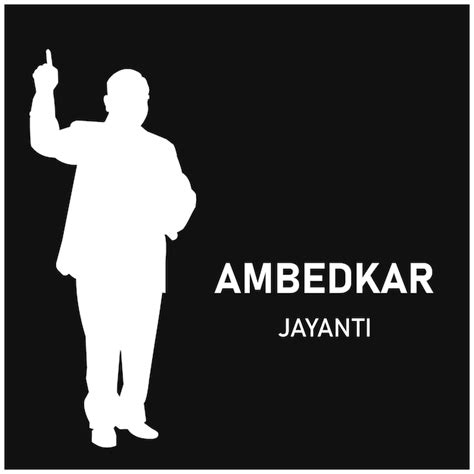 Premium Vector Ambedkar Jayanti 14 April Dr Br Ambedkar Vector Design