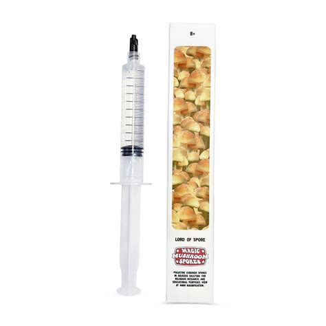 B Mushroom Strain Magic Mushroom Spore Syringe Psilocybe Cubensis