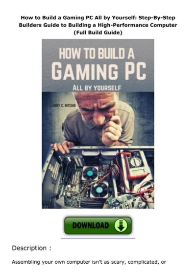 Diy Gaming Pc Build Pdf
