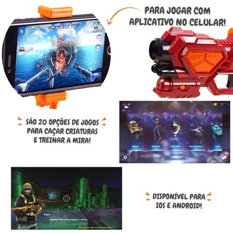 Brinquedo Gamer - Controle Gamer Brinquedo Para Celular Realidade Aumentada Unik CG 1919 ...